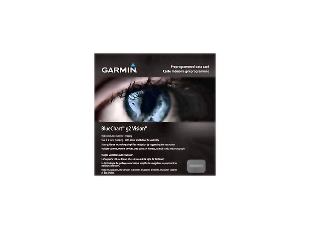 GARMIN Bluechart g3 Vision HD Båtkart til Garmin - 3D - Autoguidance